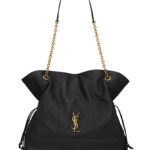 Saint Laurent Jamie 4.3 Sheepskin Tote Bag Black